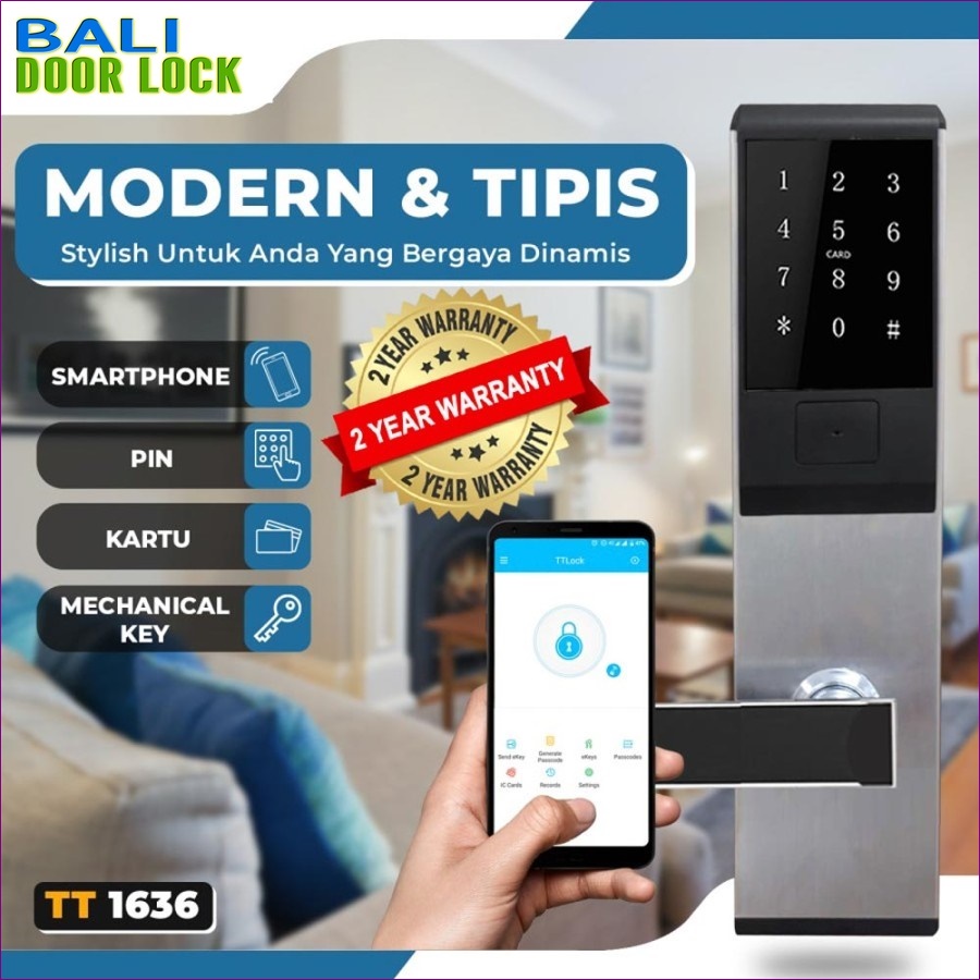 Smart Door Lock di Bali